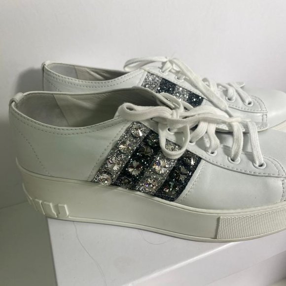 Miu Miu Sparkly Sneakers - Picture 7 of 8